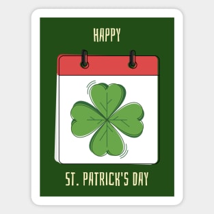 Happy St. Patrick's Day Magnet